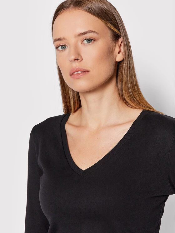 United Colors Of Benetton Γυναίκες Μπλουζάκια Μπλουζάκι 3GA2E4245 Μαύρο Regular Fit Μαύρο 4 United Colors Of Benetton Γυναίκες Μπλουζάκια Μπλουζάκι 3GA2E4245 Μαύρο Regular Fit Μαύρο - Image 4