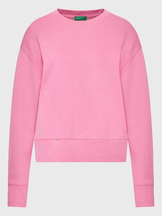 United Colors Of Benetton Γυναίκες Μπλούζες Μπλούζα 3J68D101W Ροζ Oversize Ροζ 5 United Colors Of Benetton Γυναίκες Μπλούζες Μπλούζα 3J68D101W Ροζ Oversize Ροζ - Image 5