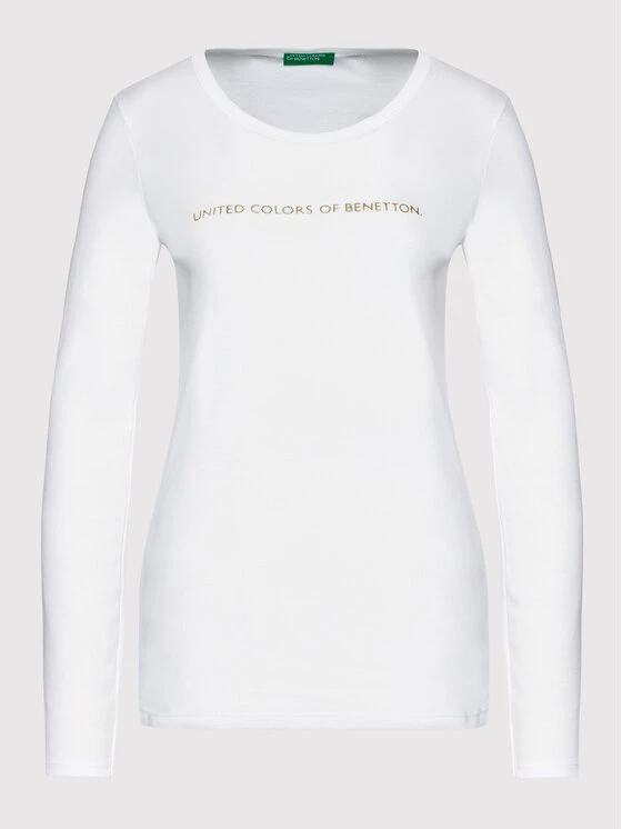 United Colors Of Benetton Γυναίκες Μπλουζάκια Μπλουζάκι 3GA2E16G0 Λευκό Regular Fit Λευκό 5 United Colors Of Benetton Γυναίκες Μπλουζάκια Μπλουζάκι 3GA2E16G0 Λευκό Regular Fit Λευκό - Image 5