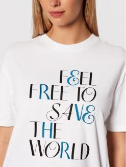 United Colors Of Benetton Γυναίκες T-shirts T-Shirt 33AJE1BC2 Λευκό Regular Fit Λευκό -United Colors Of Benetton Κατάστημα unnamed file 1597