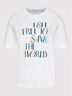 United Colors Of Benetton Γυναίκες T-shirts T-Shirt 33AJE1BC2 Λευκό Regular Fit Λευκό -United Colors Of Benetton Κατάστημα unnamed file 1598