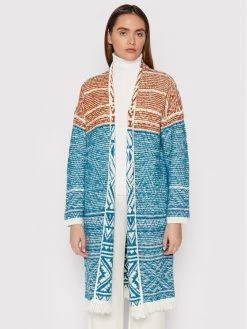 United Colors Of Benetton Γυναίκες Ζακέτες Ζακέτα 114GE9081 Μπεζ Regular Fit Μπεζ