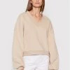 United Colors Of Benetton Γυναίκες Μπλούζες Μπλούζα 3EB5D4005 Μπεζ Oversize Μπεζ
