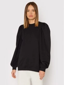 United Colors Of Benetton Γυναίκες Μπλούζες Χωρίς Φερμουάρ Μπλούζα 3QMHD100V Μαύρο Regular Fit Μαύρο