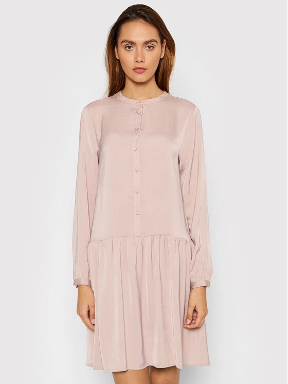 United Colors Of Benetton Γυναίκες Καθημερινά Φορέματα Φόρεμα καθημερινό 4RREDV00W Ροζ Regular Fit Ροζ 1 United Colors Of Benetton Γυναίκες Καθημερινά Φορέματα Φόρεμα καθημερινό 4RREDV00W Ροζ Regular Fit Ροζ