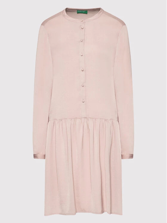 United Colors Of Benetton Γυναίκες Καθημερινά Φορέματα Φόρεμα καθημερινό 4RREDV00W Ροζ Regular Fit Ροζ 5 United Colors Of Benetton Γυναίκες Καθημερινά Φορέματα Φόρεμα καθημερινό 4RREDV00W Ροζ Regular Fit Ροζ - Image 5