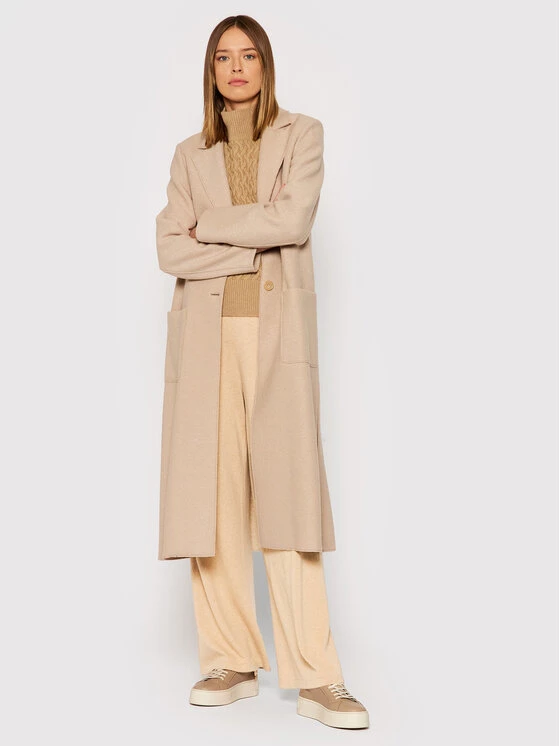 United Colors Of Benetton Γυναίκες Παντελόνια Φόρμας Πλεκτό παντελόνι 1035DF002 Καφέ Regular Fit Καφέ 2 United Colors Of Benetton Γυναίκες Παντελόνια Φόρμας Πλεκτό παντελόνι 1035DF002 Καφέ Regular Fit Καφέ - Image 2