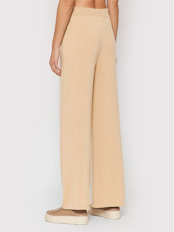 United Colors Of Benetton Γυναίκες Παντελόνια Φόρμας Πλεκτό παντελόνι 1035DF002 Καφέ Regular Fit Καφέ 3 United Colors Of Benetton Γυναίκες Παντελόνια Φόρμας Πλεκτό παντελόνι 1035DF002 Καφέ Regular Fit Καφέ - Image 3