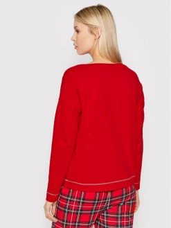 United Colors Of Benetton Γυναίκες Μπλούζες & Μπλουζάκια Πιτζάμας Μπλούζα πιτζάμας 37YW3M01P Κόκκινο Regular Fit Κόκκινο -United Colors Of Benetton Κατάστημα unnamed file 1720