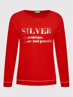 United Colors Of Benetton Γυναίκες Μπλούζες & Μπλουζάκια Πιτζάμας Μπλούζα πιτζάμας 37YW3M01P Κόκκινο Regular Fit Κόκκινο -United Colors Of Benetton Κατάστημα unnamed file 1722