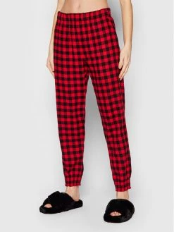 United Colors Of Benetton Γυναίκες Παντελόνια Πιτζάμας Παντελόνι πιτζάμας 4Y3C3F002 Κόκκινο Regular Fit Κόκκινο
