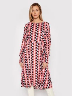 United Colors Of Benetton Γυναίκες Καθημερινά Φορέματα Φόρεμα καθημερινό 4D3RDV00U Έγχρωμο Regular Fit Έγχρωμο