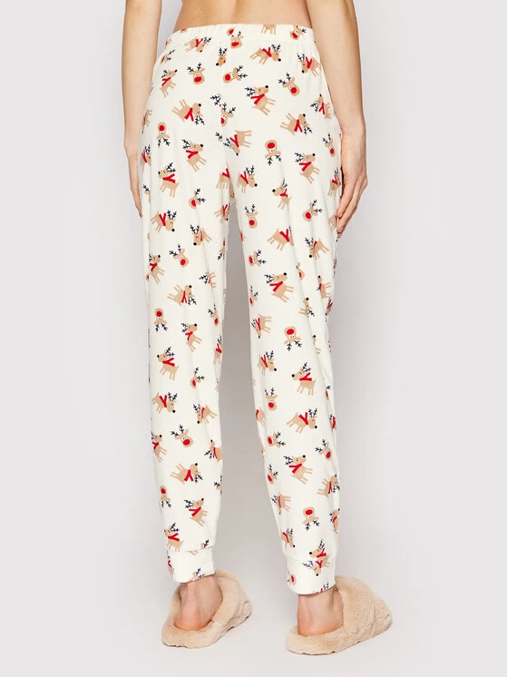 United Colors Of Benetton Γυναίκες Παντελόνια Πιτζάμας Παντελόνι πιτζάμας 33HQ3F00D Μπεζ Regular Fit Μπεζ 3 United Colors Of Benetton Γυναίκες Παντελόνια Πιτζάμας Παντελόνι πιτζάμας 33HQ3F00D Μπεζ Regular Fit Μπεζ - Image 3