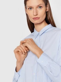 United Colors Of Benetton Γυναίκες Casual Πουκάμισα Πουκάμισο 5LNKDQ00R Μπλε Relaxed Fit Μπλε -United Colors Of Benetton Κατάστημα unnamed file 1788