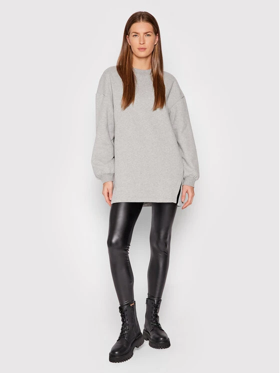 United Colors Of Benetton Γυναίκες Μπλούζες Μπλούζα 3EB5D100T Γκρι Regular Fit Γκρι 2 United Colors Of Benetton Γυναίκες Μπλούζες Μπλούζα 3EB5D100T Γκρι Regular Fit Γκρι - Image 2