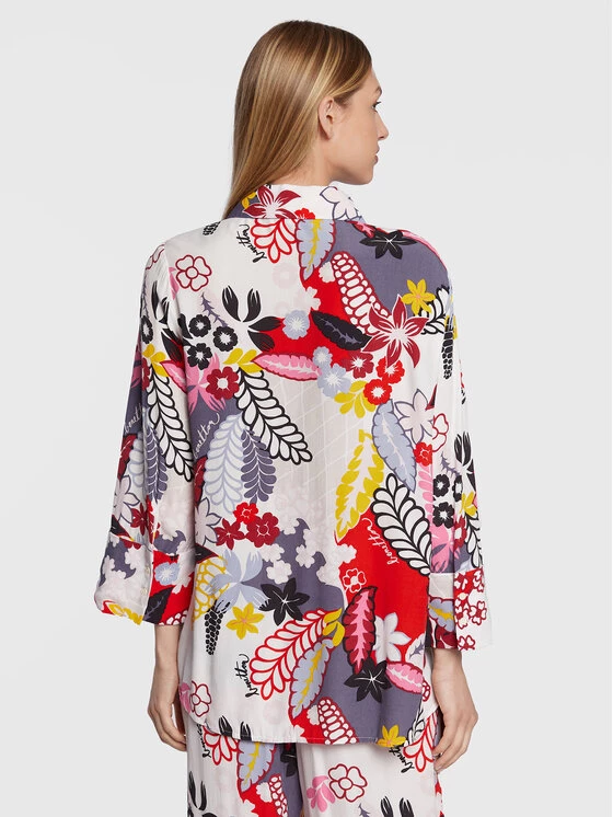 United Colors Of Benetton Γυναίκες Casual Πουκάμισα Πουκάμισο 5OAKDQ01O Έγχρωμο Relaxed Fit Έγχρωμο 3 United Colors Of Benetton Γυναίκες Casual Πουκάμισα Πουκάμισο 5OAKDQ01O Έγχρωμο Relaxed Fit Έγχρωμο - Image 3