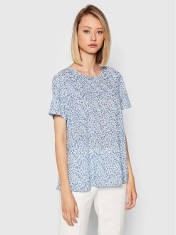 United Colors Of Benetton Γυναίκες Μπλουζάκια Μπλουζάκι 5OA95QBA4 Μπλε Regular Fit Μπλε