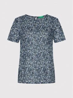 United Colors Of Benetton Γυναίκες Μπλουζάκια Μπλουζάκι 5OA95QBA4 Σκούρο μπλε Regular Fit Σκούρο μπλε -United Colors Of Benetton Κατάστημα unnamed file 1854