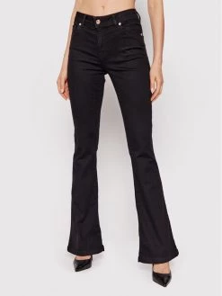 United Colors Of Benetton Κατάστημα 31 United Colors Of Benetton Γυναίκες Bootcut Τζιν 4NF1575B3 Μαύρο Regular Fit Μαύρο