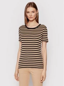 United Colors Of Benetton Γυναίκες T-shirts T-Shirt 3OA6E16A0 Μαύρο Regular Fit Μαύρο