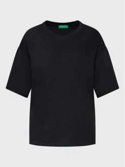 United Colors Of Benetton Γυναίκες T-shirts T-Shirt 3FWFD1028 Μαύρο Oversize Μαύρο -United Colors Of Benetton Κατάστημα unnamed file 188