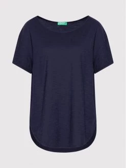 United Colors Of Benetton Γυναίκες T-shirts T-Shirt 3BVXE19E6 Σκούρο μπλε Oversize Σκούρο μπλε -United Colors Of Benetton Κατάστημα unnamed file 1884