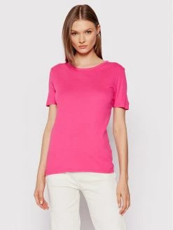 United Colors Of Benetton Γυναίκες T-shirts T-Shirt 3GA2E16A0 Ροζ Regular Fit Ροζ