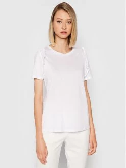 United Colors Of Benetton Γυναίκες T-shirts T-Shirt 3JDRE19I4 Λευκό Regular Fit Λευκό