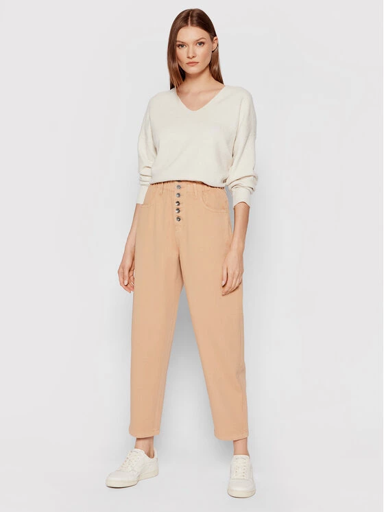 United Colors Of Benetton Γυναίκες Boyfriends Τζιν 4DUK57535 Μπεζ Relaxed Fit Μπεζ 2 United Colors Of Benetton Γυναίκες Boyfriends Τζιν 4DUK57535 Μπεζ Relaxed Fit Μπεζ - Image 2