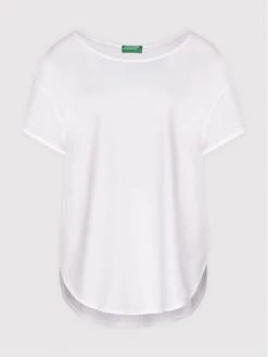 United Colors Of Benetton Γυναίκες T-shirts T-Shirt 3BVXE19E6 Λευκό Oversize Λευκό -United Colors Of Benetton Κατάστημα unnamed file 1919