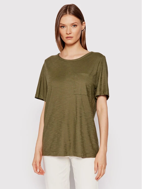 United Colors Of Benetton Γυναίκες T-shirts T-Shirt 3BVXE18A0 Πράσινο Relaxed Fit Πράσινο 1 United Colors Of Benetton Γυναίκες T-shirts T-Shirt 3BVXE18A0 Πράσινο Relaxed Fit Πράσινο