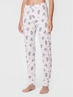 United Colors Of Benetton Γυναίκες Παντελόνια Πιτζάμας Παντελόνι πιτζάμας 3G773F00Y Ροζ Regular Fit Ροζ