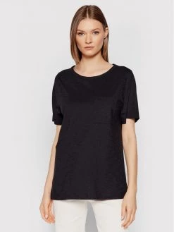 United Colors Of Benetton Γυναίκες T-shirts T-Shirt 3BVXE18A0 Μαύρο Relaxed Fit Μαύρο