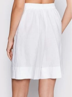 United Colors Of Benetton Γυναίκες Υφασμάτινα Σορτς Σορτς υφασμάτινο 4AGHD900D Λευκό Relaxed Fit Λευκό -United Colors Of Benetton Κατάστημα unnamed file 1977