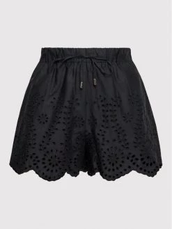 United Colors Of Benetton Γυναίκες Υφασμάτινα Σορτς Σορτς υφασμάτινο 43MCD9009 Μαύρο Regular Fit Μαύρο -United Colors Of Benetton Κατάστημα unnamed file 1989