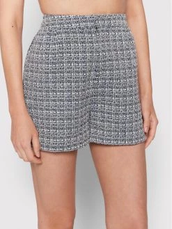 United Colors Of Benetton Γυναίκες Υφασμάτινα Σορτς Σορτς υφασμάτινο 41ZTD9004 Μπλε Regular Fit Μπλε