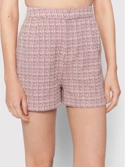 United Colors Of Benetton Γυναίκες Υφασμάτινα Σορτς Σορτς υφασμάτινο 41ZTD9004 Ροζ Regular Fit Ροζ