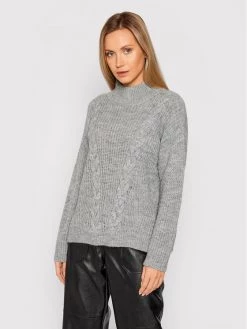 United Colors Of Benetton Γυναίκες Ζιβάγκο 108YD2562 Γκρι Relaxed Fit Γκρι