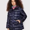 United Colors Of Benetton Γυναίκες Χειμωνιάτικα Μπουφάν Μπουφάν πουπουλένιο 29EH536P4 Σκούρο μπλε Regular Fit Σκούρο μπλε