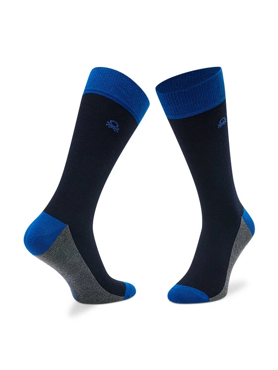 United Colors Of Benetton Γυναίκες Ψηλές Κάλτσες Σετ 2 ζευγάρια ψηλές κάλτσες Unisex 6AO32700G Σκούρο μπλε Σκούρο μπλε 2 United Colors Of Benetton Γυναίκες Ψηλές Κάλτσες Σετ 2 ζευγάρια ψηλές κάλτσες Unisex 6AO32700G Σκούρο μπλε Σκούρο μπλε - Image 2