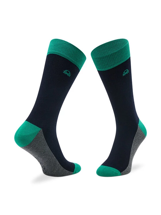 United Colors Of Benetton Γυναίκες Ψηλές Κάλτσες Σετ 2 ζευγάρια ψηλές κάλτσες Unisex 6AO32700G Σκούρο μπλε Σκούρο μπλε 3 United Colors Of Benetton Γυναίκες Ψηλές Κάλτσες Σετ 2 ζευγάρια ψηλές κάλτσες Unisex 6AO32700G Σκούρο μπλε Σκούρο μπλε - Image 3