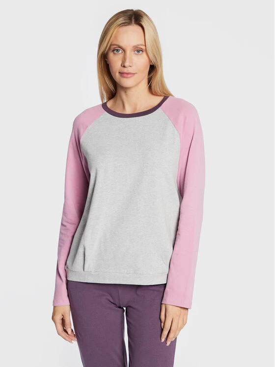 United Colors Of Benetton Γυναίκες Πιτζάμες Σετ Πιτζάμα 37YW3P011 Γκρι Regular Fit Γκρι 2 United Colors Of Benetton Γυναίκες Πιτζάμες Σετ Πιτζάμα 37YW3P011 Γκρι Regular Fit Γκρι - Image 2