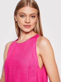 United Colors Of Benetton Γυναίκες Καλοκαιρινά Φορέματα Φόρεμα καλοκαιρινό 4AGHDV01J Ροζ Regular Fit Ροζ -United Colors Of Benetton Κατάστημα unnamed file 2150