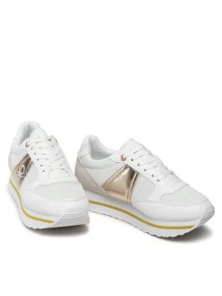 United Colors Of Benetton Γυναίκες Αθλητικά Bull Metal BTW213200 Λευκό Λευκό -United Colors Of Benetton Κατάστημα unnamed file 2168