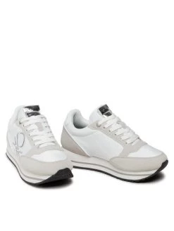 United Colors Of Benetton Γυναίκες Αθλητικά Bull BTW213201 Λευκό Λευκό -United Colors Of Benetton Κατάστημα unnamed file 2186