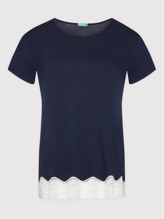 United Colors Of Benetton Γυναίκες Μπλούζες & Μπλουζάκια Πιτζάμας Μπλούζα πιτζάμας 3Z123M314 Σκούρο μπλε Regular Fit Σκούρο μπλε 5 United Colors Of Benetton Γυναίκες Μπλούζες & Μπλουζάκια Πιτζάμας Μπλούζα πιτζάμας 3Z123M314 Σκούρο μπλε Regular Fit Σκούρο μπλε - Image 5