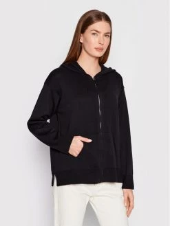 United Colors Of Benetton Γυναίκες Ζακέτες Ζακέτα 1294D5005 Μαύρο Relaxed Fit Μαύρο