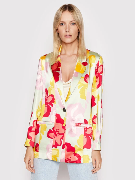 United Colors Of Benetton Γυναίκες Σακάκια & Μπλέιζερ Μπλέιζερ 27HTDW004 Έγχρωμο Relaxed Fit Έγχρωμο 1 United Colors Of Benetton Γυναίκες Σακάκια & Μπλέιζερ Μπλέιζερ 27HTDW004 Έγχρωμο Relaxed Fit Έγχρωμο