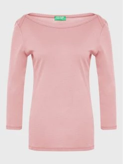 United Colors Of Benetton Γυναίκες Μπλουζάκια Μπλουζάκι 3GA2E16A1 Ροζ Regular Fit Ροζ -United Colors Of Benetton Κατάστημα unnamed file 225