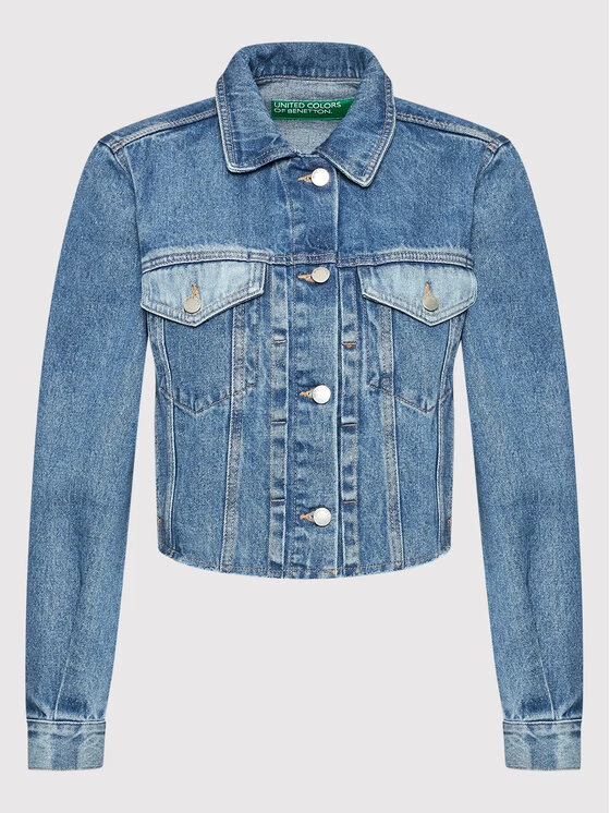 United Colors Of Benetton Γυναίκες Τζιν Μπουφάν Τζιν μπουφάν 2H3VDN006 Μπλε Regular Fit Μπλε 5 United Colors Of Benetton Γυναίκες Τζιν Μπουφάν Τζιν μπουφάν 2H3VDN006 Μπλε Regular Fit Μπλε - Image 5